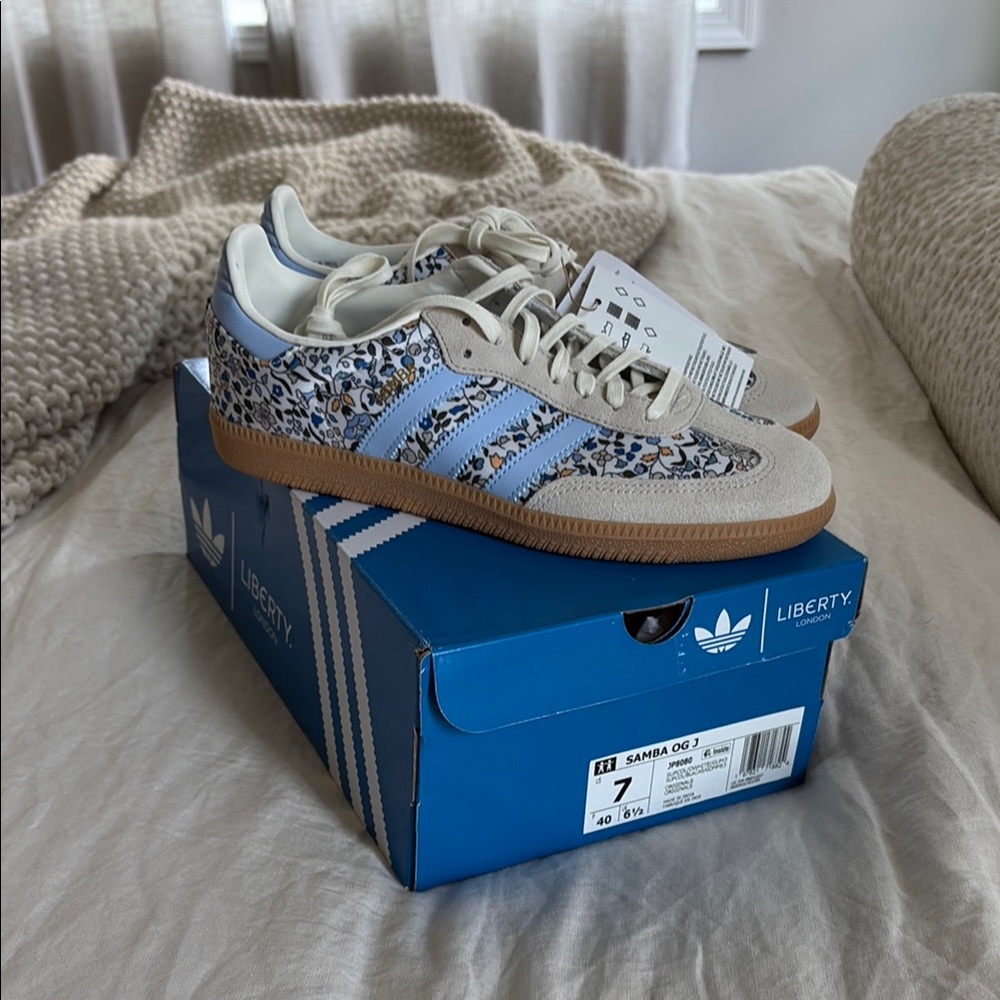 Adidas Liberty Floral Samba Shoes